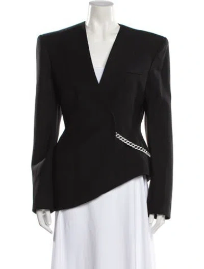 Pre-owned David Koma Blazer W/ Tags In Gray