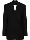 DAVID KOMA BLAZER WITH ASYMMETRIC CLOSURE