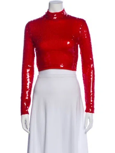 Pre-owned David Koma Bolero In Red