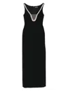 David Koma Embellished Cady Gown