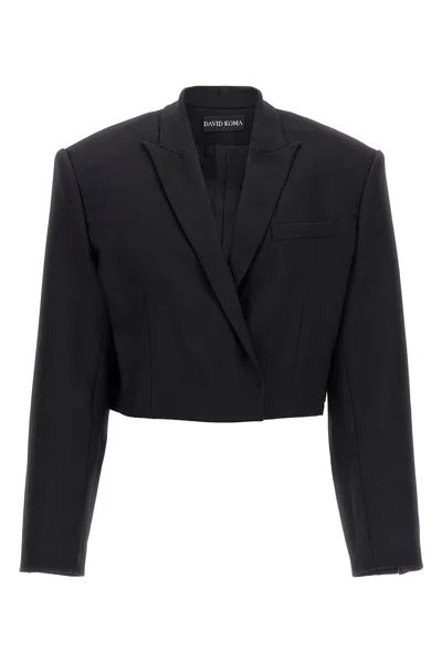 DAVID KOMA 'CROPPED' BLAZER