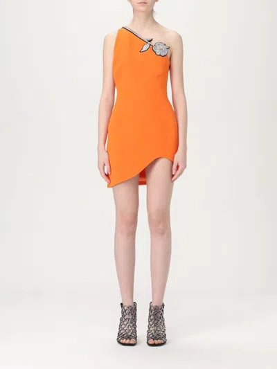 David Koma Dress  Woman Color Orange