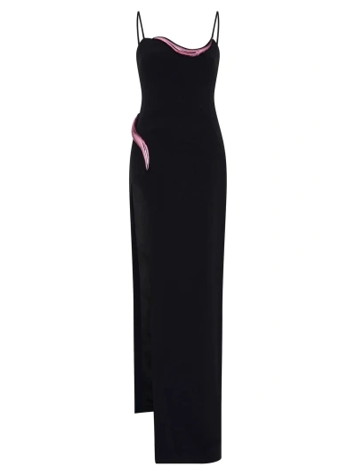 David Koma Dresses In Black/pink