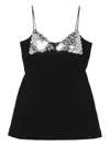 David Koma Embellished Mini Dress In Black