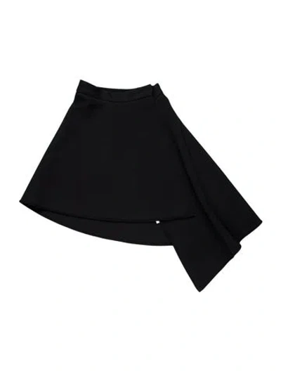 Pre-owned David Koma Knee-length Skirt In Black