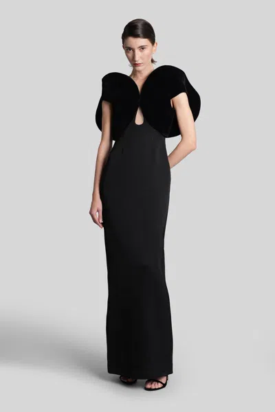 David Koma Long Dress In Multi