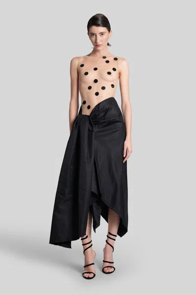 David Koma Long Dress In Multi