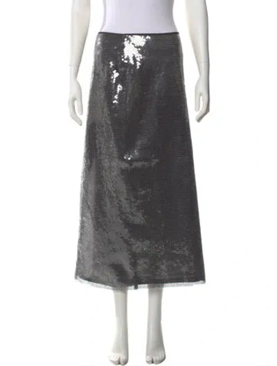 Pre-owned David Koma Midi Length Skirt W/ Tags In Gray