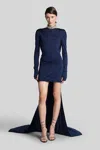 David Koma Mini Dress In Blue
