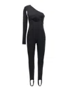 David Koma Scuba Cut Out One-length Bodysuit In Black