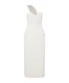 David Koma One-shoulder Dress In White