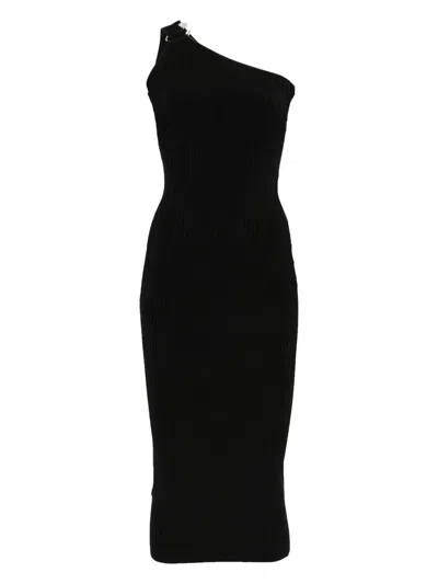 David Koma One-shoulder Midi Dress