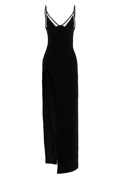 DAVID KOMA DAVID KOMA 'OPEN LEG CAMI' DRESS