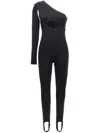 David Koma Scuba Cut Out One-length Bodysuit In Black