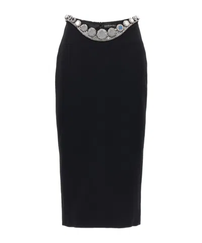 DAVID KOMA SLIT SKIRT
