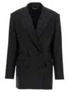 David Koma 'tailored Tuxedo' Blazer With Structured Shoulders
