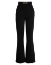 David Koma Woman Pants Black Size 8 Wool In Black