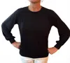 David Lerner Bishop Sleeve Pullover Sweater In Black In Black