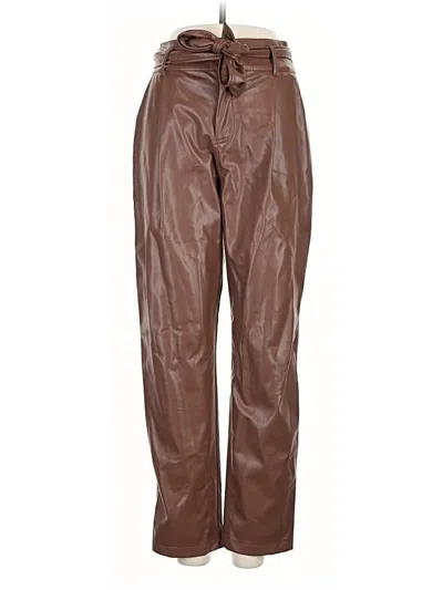 Pre-owned David Lerner Casual Pants In Brown