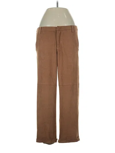 David Lerner Casual Pants In Brown