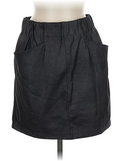 Pre-owned David Lerner Casual Skirt In Black