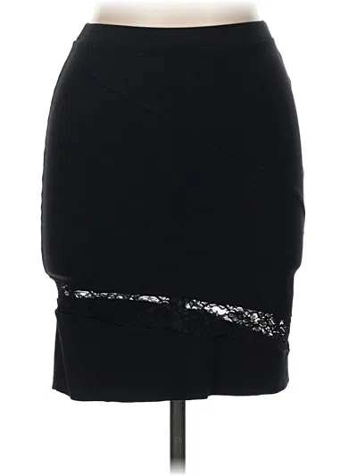 Pre-owned David Lerner Casual Skirt In Black