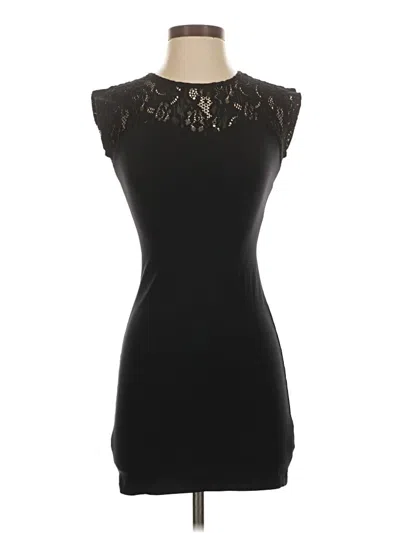 Pre-owned David Lerner Cocktail Dress In Black