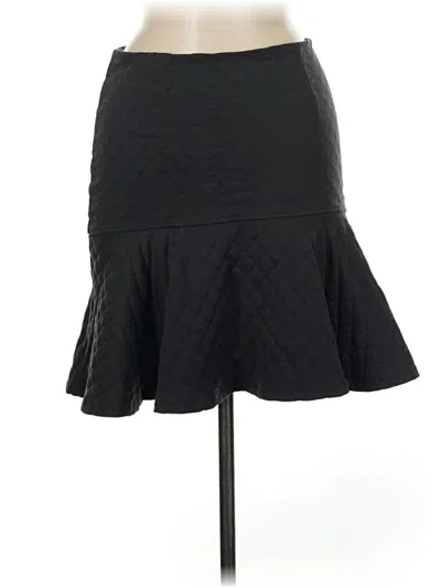 Pre-owned David Lerner Formal Skirt In Black