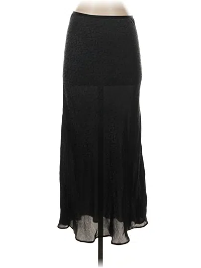 Pre-owned David Lerner Formal Skirt In Black