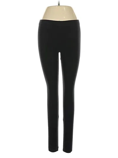 Pre-owned David Lerner Leggings In Black