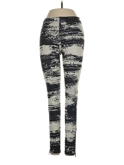 Pre-owned David Lerner Leggings In Black