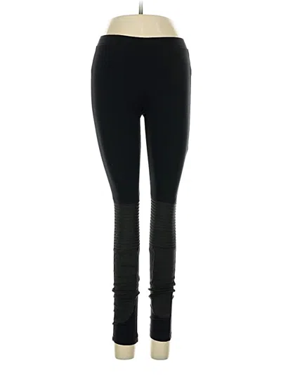 Pre-owned David Lerner Leggings In Black