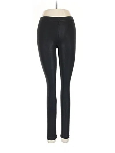 Pre-owned David Lerner Leggings In Black