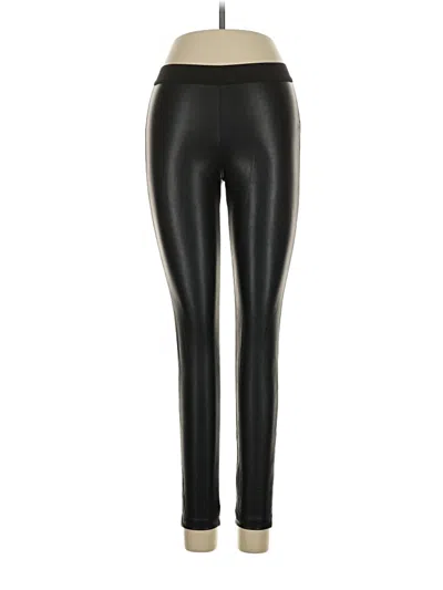 Pre-owned David Lerner Leggings In Black