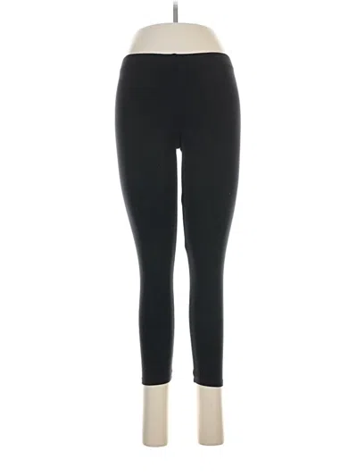 Pre-owned David Lerner Leggings In Black
