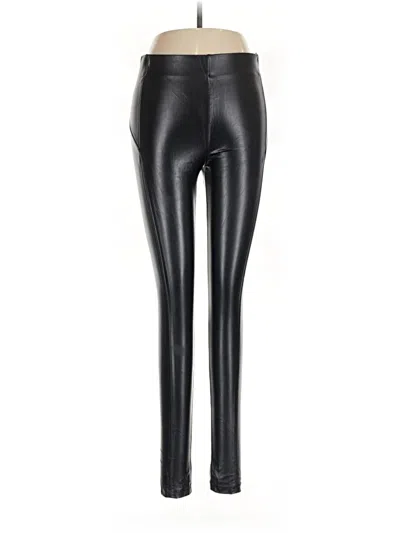 Pre-owned David Lerner Leggings In Black