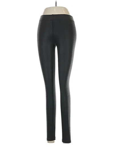 Pre-owned David Lerner Leggings In Black