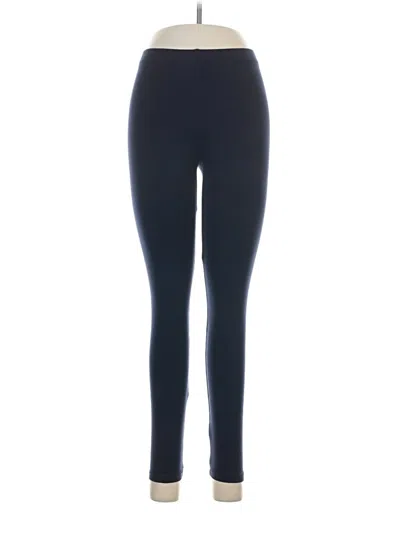 Pre-owned David Lerner Leggings In Black