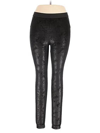 Pre-owned David Lerner Leggings In Black