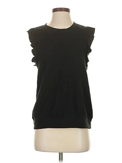 Pre-owned David Lerner Sweater Vest In Black