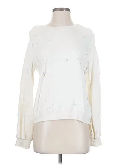 Pre-owned David Lerner Sweatshirt In Ivory