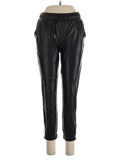 Pre-owned David Lerner Track Pants In Black