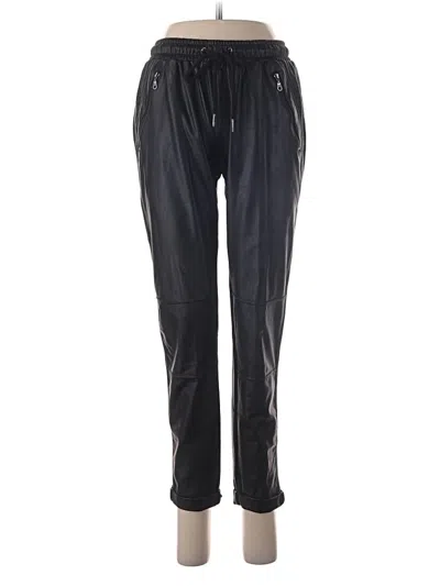 Pre-owned David Lerner Track Pants In Black