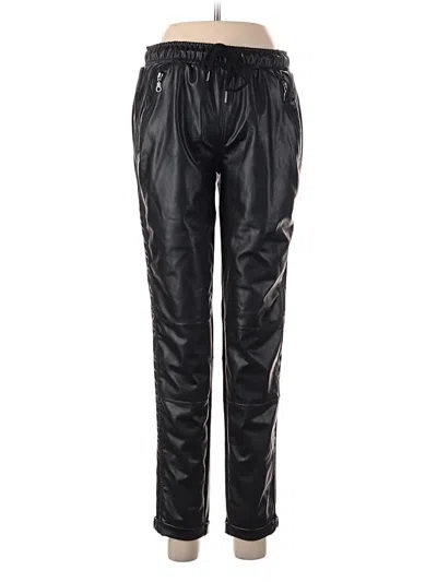 Pre-owned David Lerner Track Pants In Black
