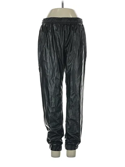 Pre-owned David Lerner Track Pants In Black