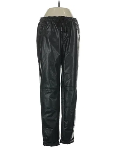Pre-owned David Lerner Track Pants In Black