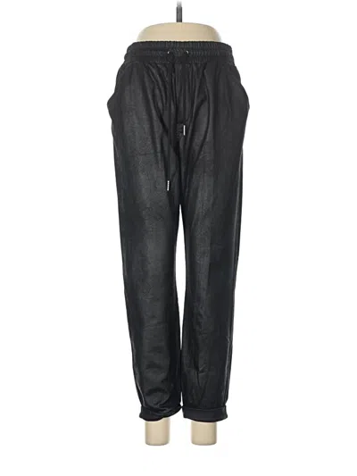 Pre-owned David Lerner Track Pants In Black
