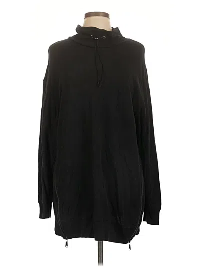 Pre-owned David Lerner Turtleneck Sweater In Black