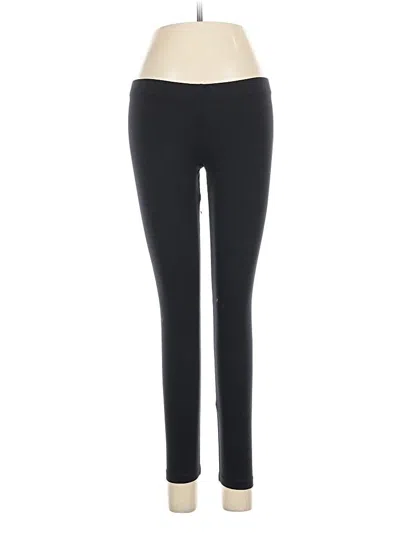Pre-owned David Lerner Yoga Pants In Black