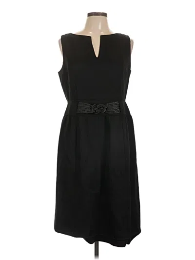 Pre-owned David Meister Casual Dress In Black